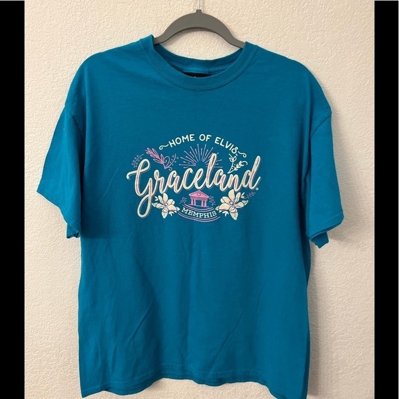 Graceland Elvis shirt size large - Picture 1 of 5